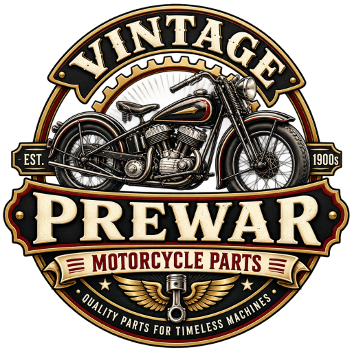 Vintage Prewar motorcycle parts logo