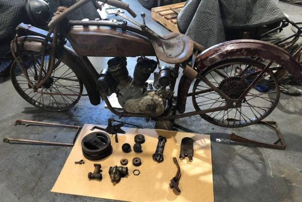 pre-WWII Indians,1917 Indian Light Twin Model O Project