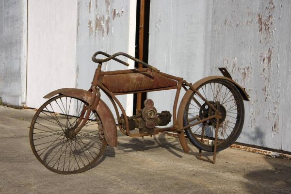 pre-WWII Indians,1917 Indian Light Twin Model O Project