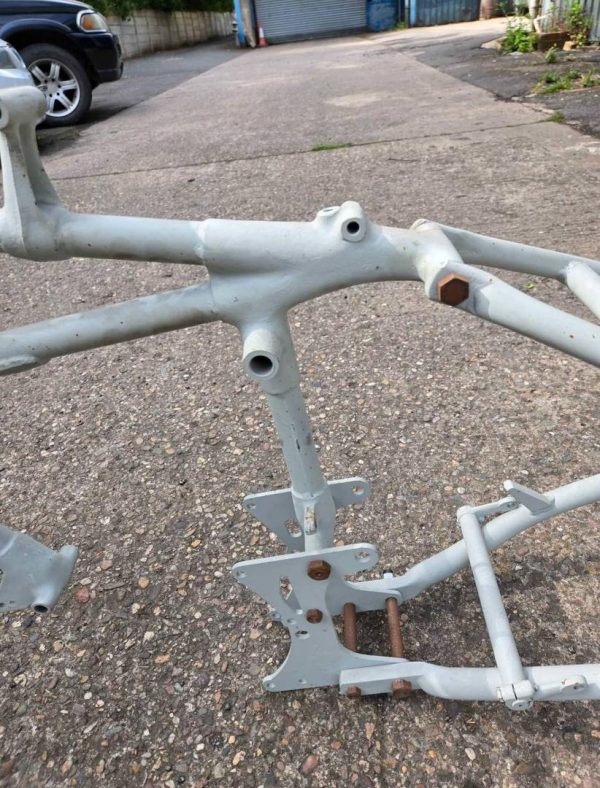 Reproduction Indian Scout 741b frame, forks and handlebars.